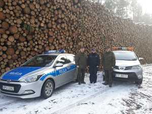 Świąteczna Akcja Policji i Straży Leśnej