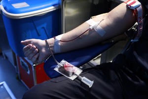 Zbiórka krwi policyjnych Krewniaków