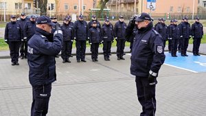 Zdjęcie przedstawia Komendanta Głównego Policji w Warszawie Gen. Insp. Jarosława Szymczyka