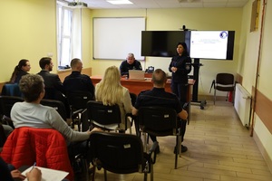 Szkolenie dla policyjnych negocjatorów zorganizowane przez Sztab Policji KWP w Poznaniu w dniu 15 marca 2024 roku
