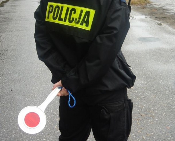 policja na drodze