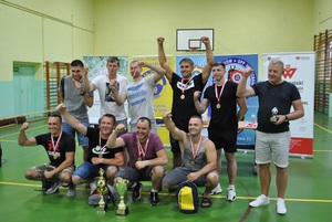 Zawodnicy podczas rozgrywek XXII Turnieju Piłki Nożnej IPA Poznań 2020