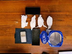 Narkotyki zabezpieczone przez policjantów z KPP w  Obornikach