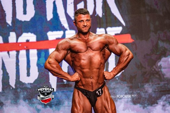 Zdjecie policjanta kulturysty