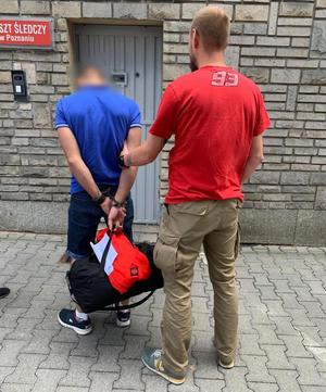 Zatrzymany 26-latek przed Aresztem Śledczym w Poznaniu