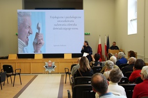 Konferencja dla seniorów w Komendzie Wojewódzkiej Policji w Poznaniu