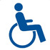 Logo niepełnosprawności ruchowej