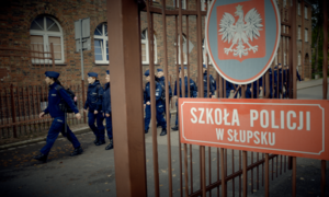 budynek szkoły policji w Słupsku