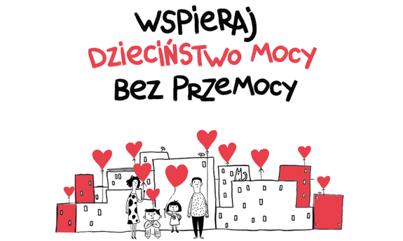 Logo kampanii Dzieciństwo bez przemocy