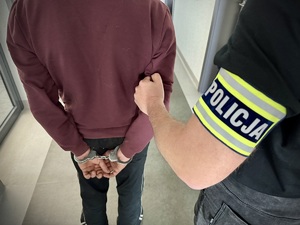 policjant i  zatrzymany