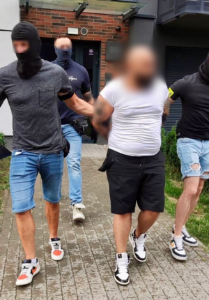 zatrzymani z policjantami