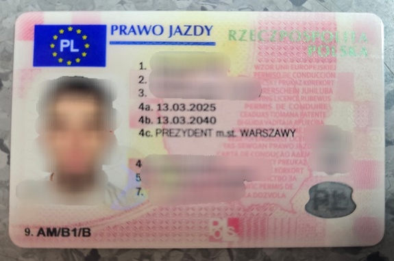 podrobione prawo jazdy