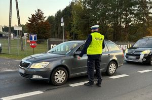 Policjanci podczas akcji "Trzeźwość"