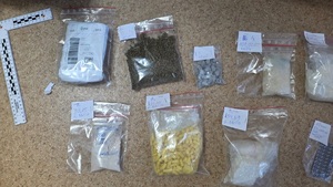 zabezpieczone narkotyki