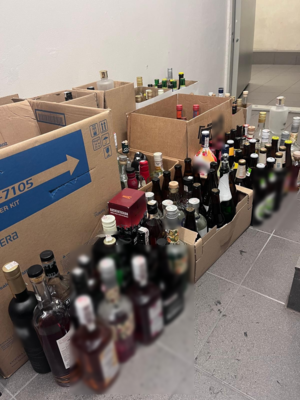 zabezpieczony alkohol