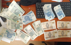 zatrzymanie; zabezpieczone pieniądze