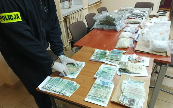zabezpieczone narkotyki