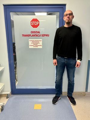 policjant, który oddał szpik kostny