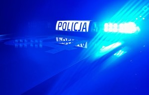 kogut na dachu radiowozu