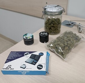 zabezpieczone narkotyki