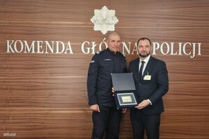 nadinsp. Roman Kuster z przedstawicielem litewskiej delegacji