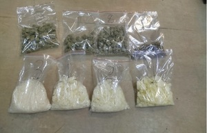 zabezpieczone narkotyki