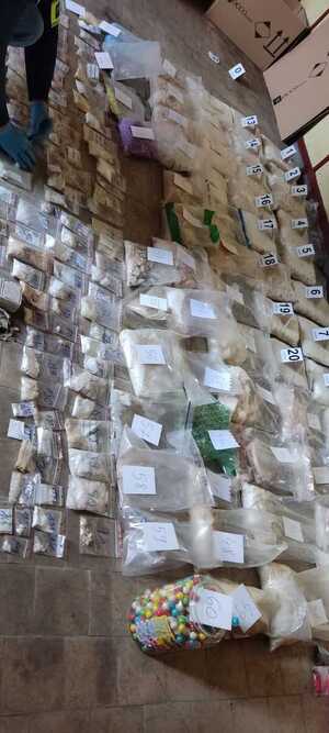 zabezpieczone narkotyki