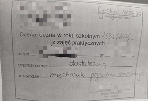 dzienniczek zajęć praktycznych