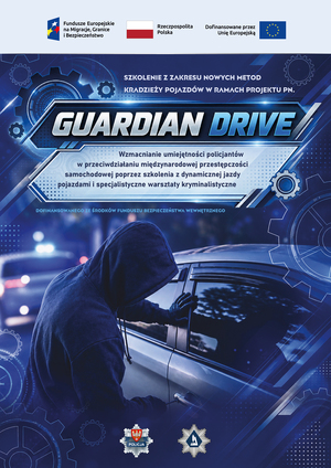 Plakat dotyczący konferencji GUARDIAN DRIVE